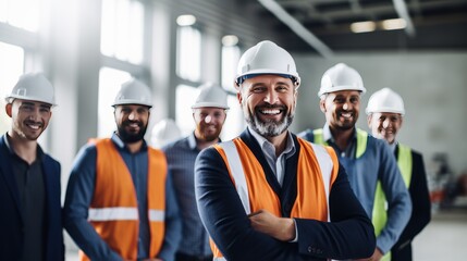 team of engineers celebrating the completion of a major project, 