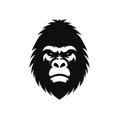 Intimidating Angry Roaring Gorilla Graphic - Urban Style Animal Illustration for Hoodie