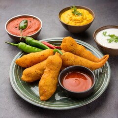 Mirchi bada or Mirchi vada