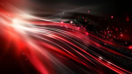 Abstract Red and Black Background