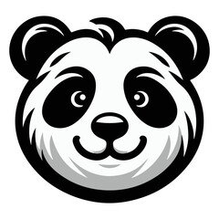 Illustration of a panda bear