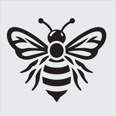 the bee vector design illustrator and best design