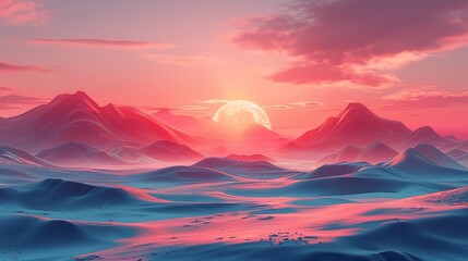 Surreal landscapes defy logic and gravity, transporting viewers to imaginary worlds of wonder. Abstract Backgrounds Illustration, Minimalism,