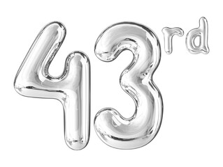 Anniversary Silver Number 43