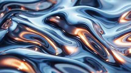 Liquid metallic textures provide a sleek and futuristic backdrop for product presentations. Abstract Backgrounds Illustration, Minimalism,