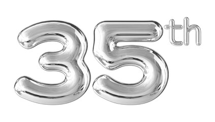 Anniversary Silver Number 35