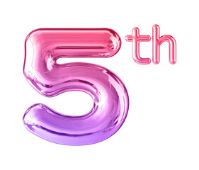 Anniversary Gradient Number 5