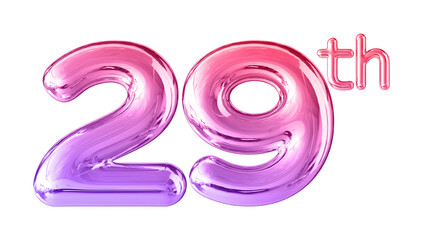 Anniversary Gradient Number 29