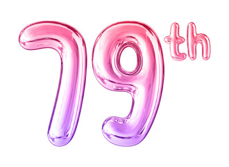 Anniversary Gradient Number 79