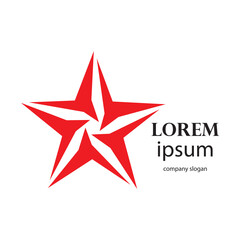 successful victory star logo design