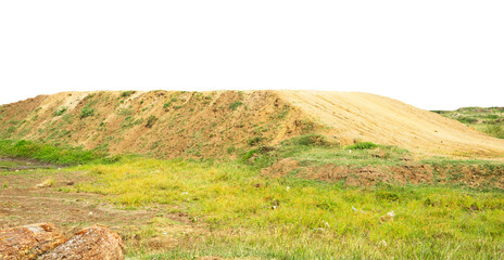 motocross track. Motocross obstacle mounds