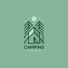 Camping logo