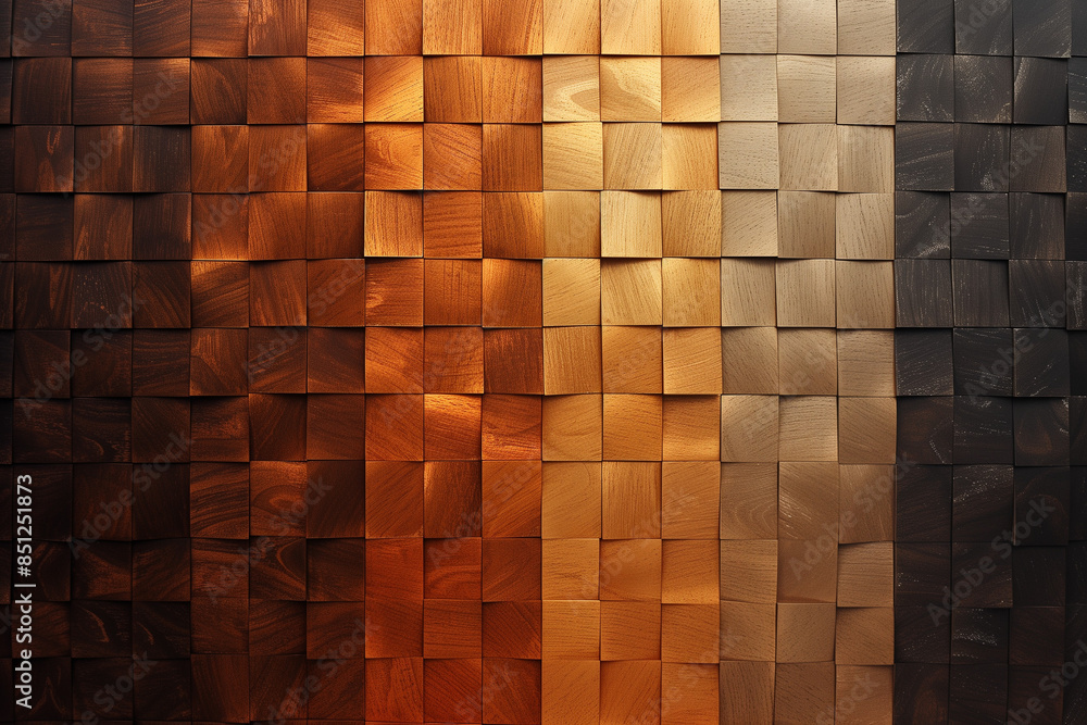Poster background of blocks