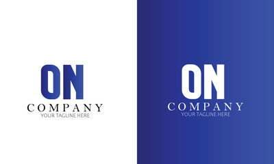 ON logo, letter logo, branding logo,  clothing logo