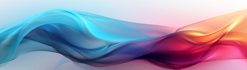 Abstract health elements with flowing shapes and vibrant colors, great for modern graphic design projects and background textures