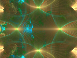 Imaginatory fractal abstract background Image