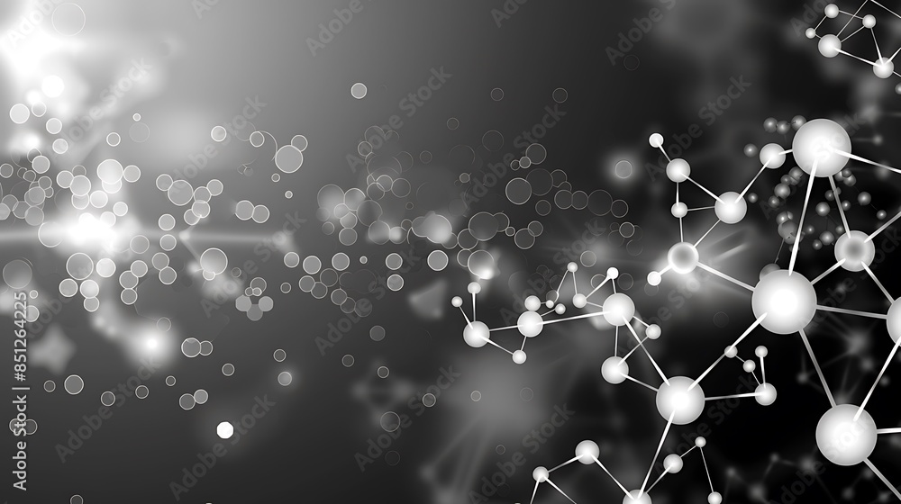 Aufkleber abstract geometric background. plexus mesh backdrop molecular