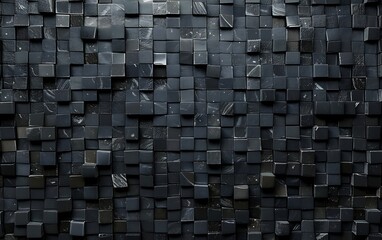 A black and white background with squares