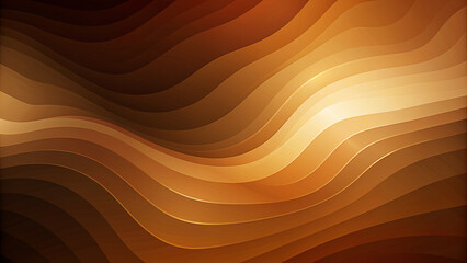 Abstract brown background with smooth gradient effect