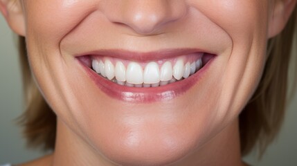 Naklejka premium woman's smile in a variety of settings, from everyday moments to special occasions.
