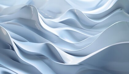 Obraz premium Neat paper fold style holo abstract 3D background