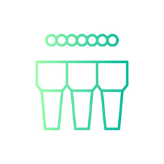 overpopulation gradient icon