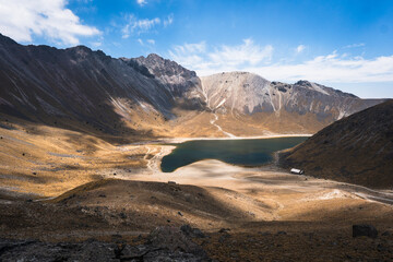 landscape in the morning Nevado de Toluca, Estado de Mexico, Mexico, Mountain, Trails, Nature, Hiking
