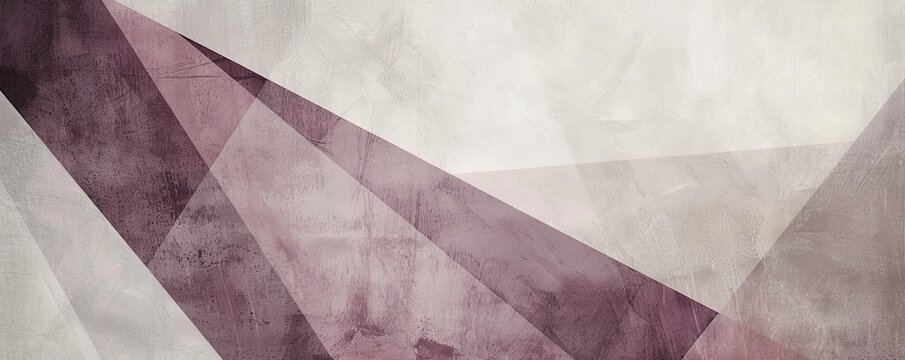 Minimalist composition featuring intersecting geometric shapes in a minimalist color palette. Subtle hues of minimalist mauve and minimalist ivory-gray evoke a sense of calm and clarity, highlighting