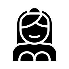 bride glyph icon