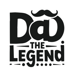 Happy fathers day typography tshirt design template, fathers day typography design

