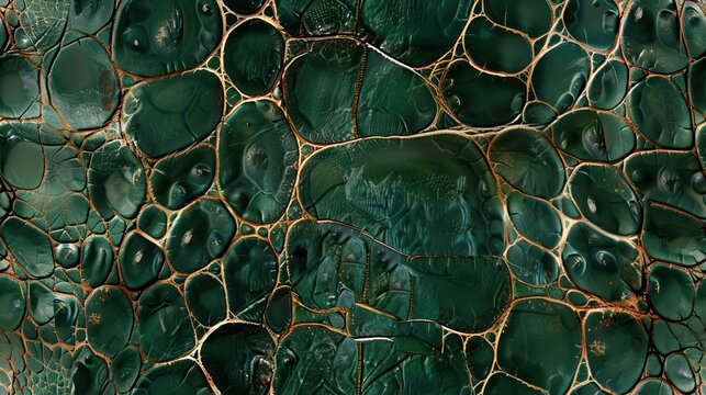 Crocodile skin pattern, dark green and brown, realistic texture,