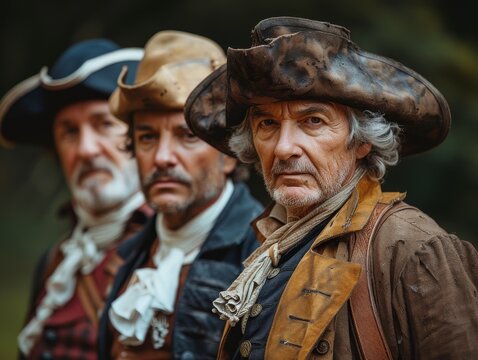 Revisiting History: Founding Fathers in Vivid Detail