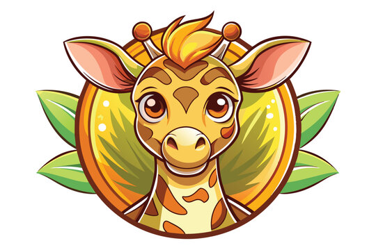 recommend clip art: Giraffe Artistic Design