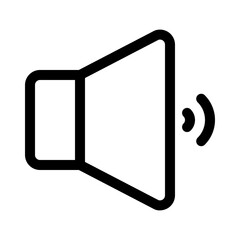 low volume line icon