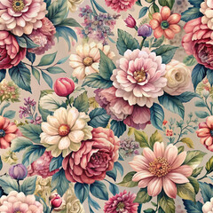 Flowers design pattern.