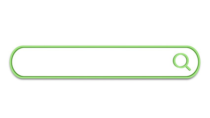 検索エンジンテロップベース(ライトグリーン)