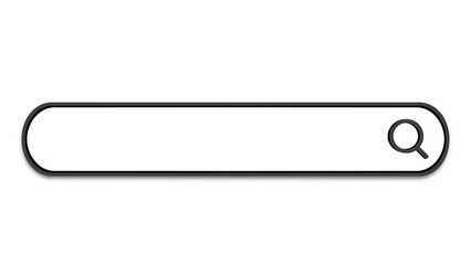 検索エンジンテロップベース(ブラック)