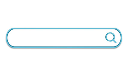 Fototapeta premium 検索エンジンテロップベース(ライトブルー)