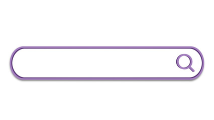 検索エンジンテロップベース(パープル)