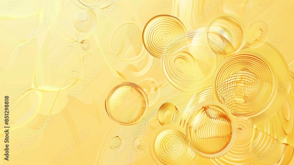 Poster light yellow background with simple grid lines
