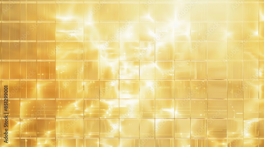 Poster light yellow background with bubble patterns