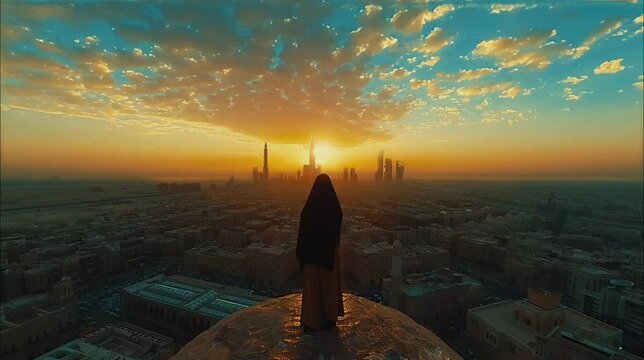 view of the city of riyadh saudi arabia