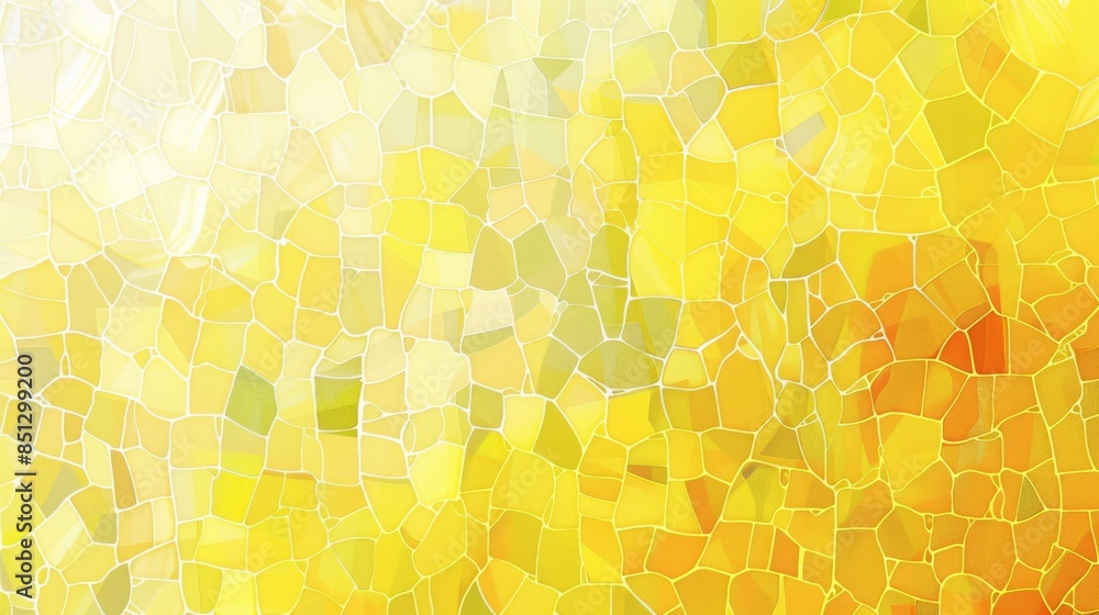 Poster light yellow background with simple wave pattern