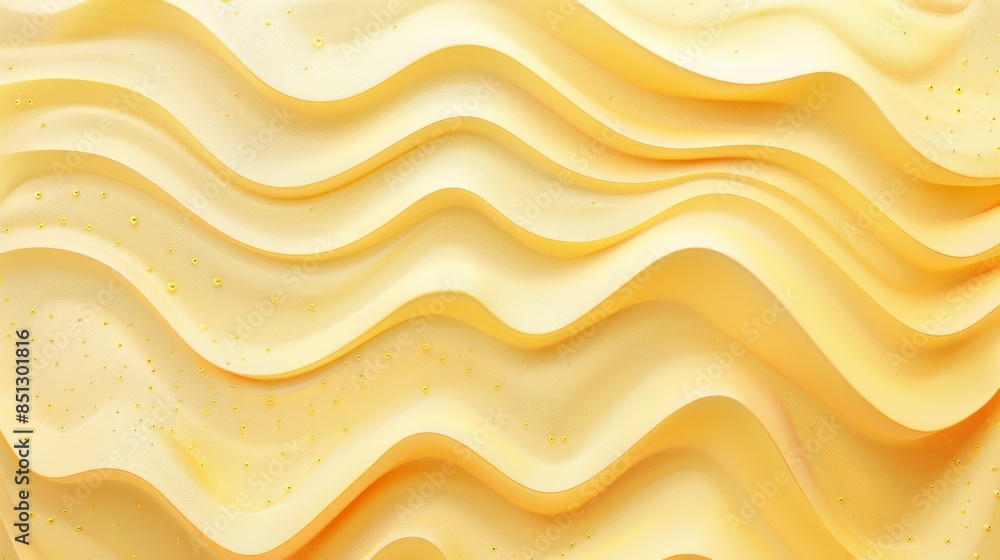 Poster light yellow background with abstract frames