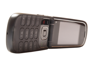 Mobile phone isolated