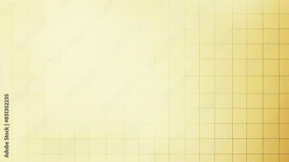 Poster light yellow background with abstract wave patterns