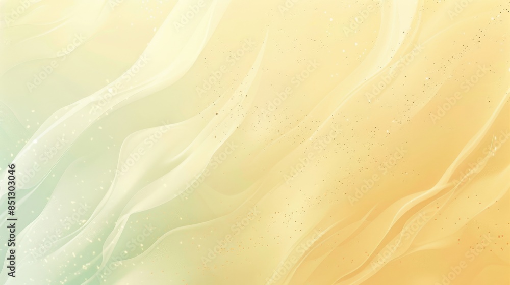 Poster light yellow background with dots and lines