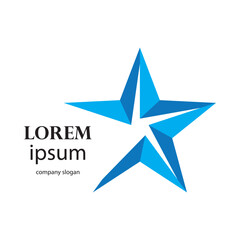 successful victory star logo design