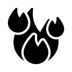 fire extinguisher glyph icon