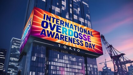 Fototapeta premium International Overdose Day